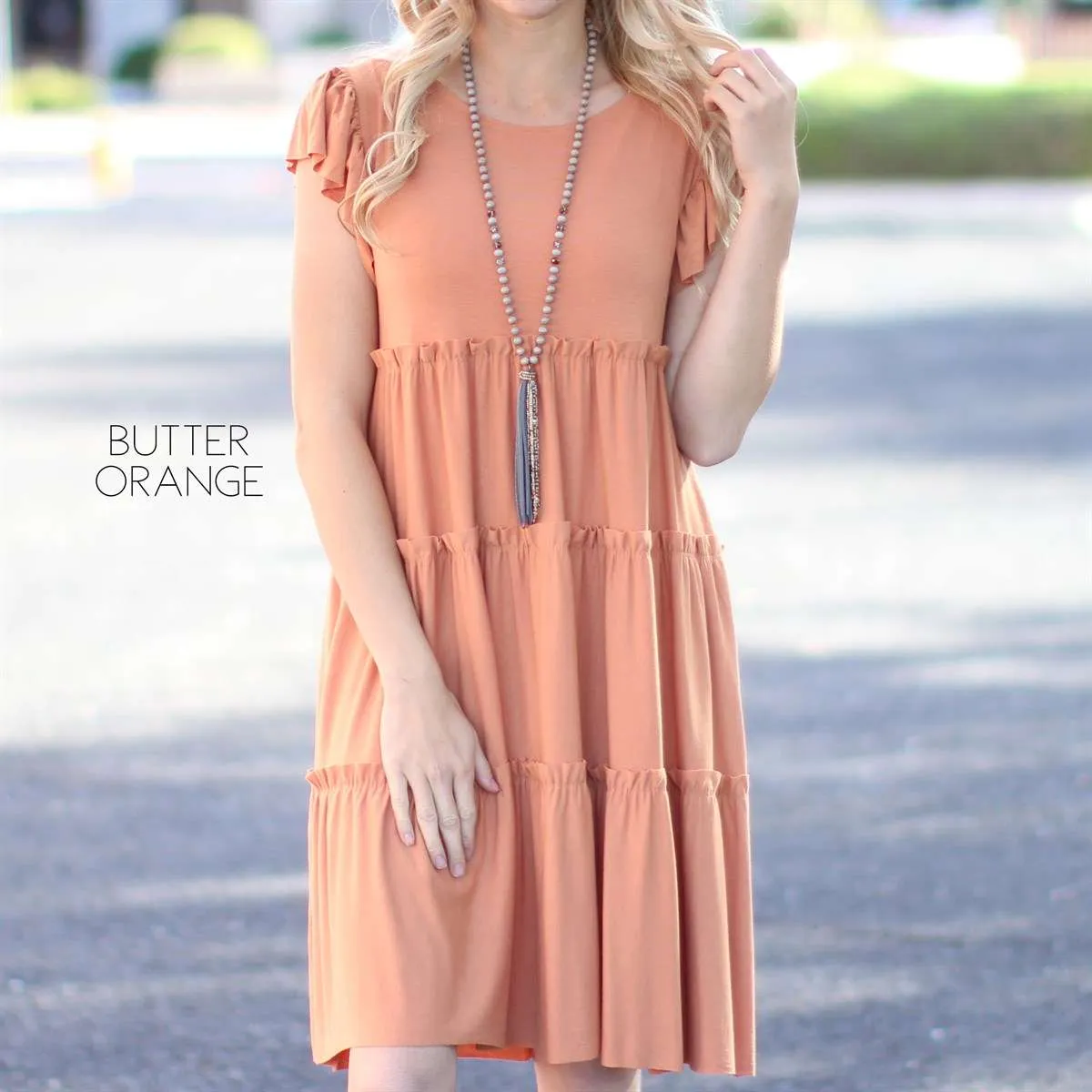 Tiered Flowy Dress | S-XL