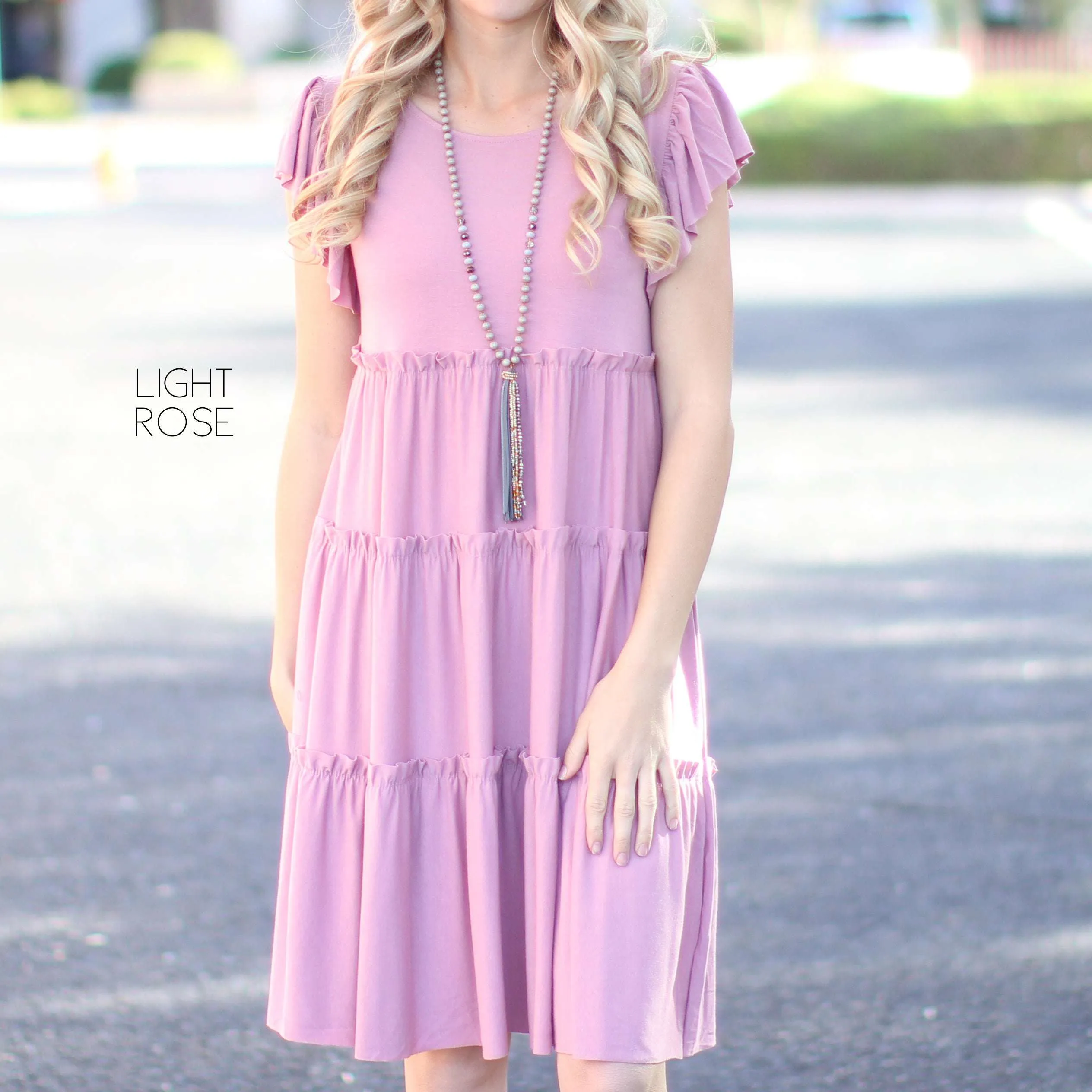 Tiered Flowy Dress | S-XL