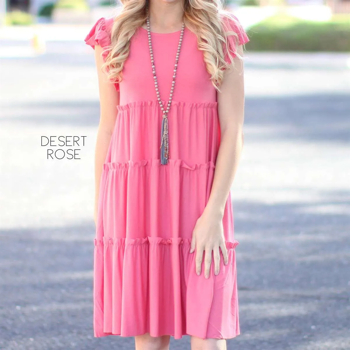 Tiered Flowy Dress | S-XL