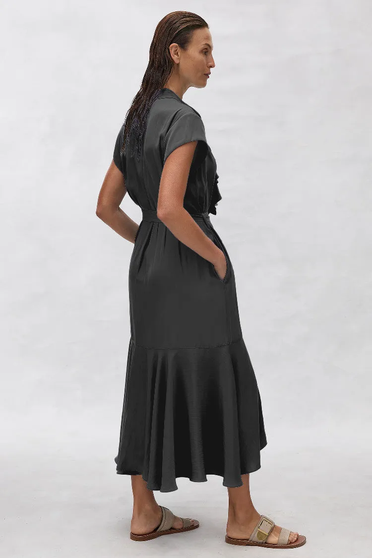 Vine Dress in Black